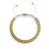 Weiß x Gold | Gaia Weizenkettenarmband